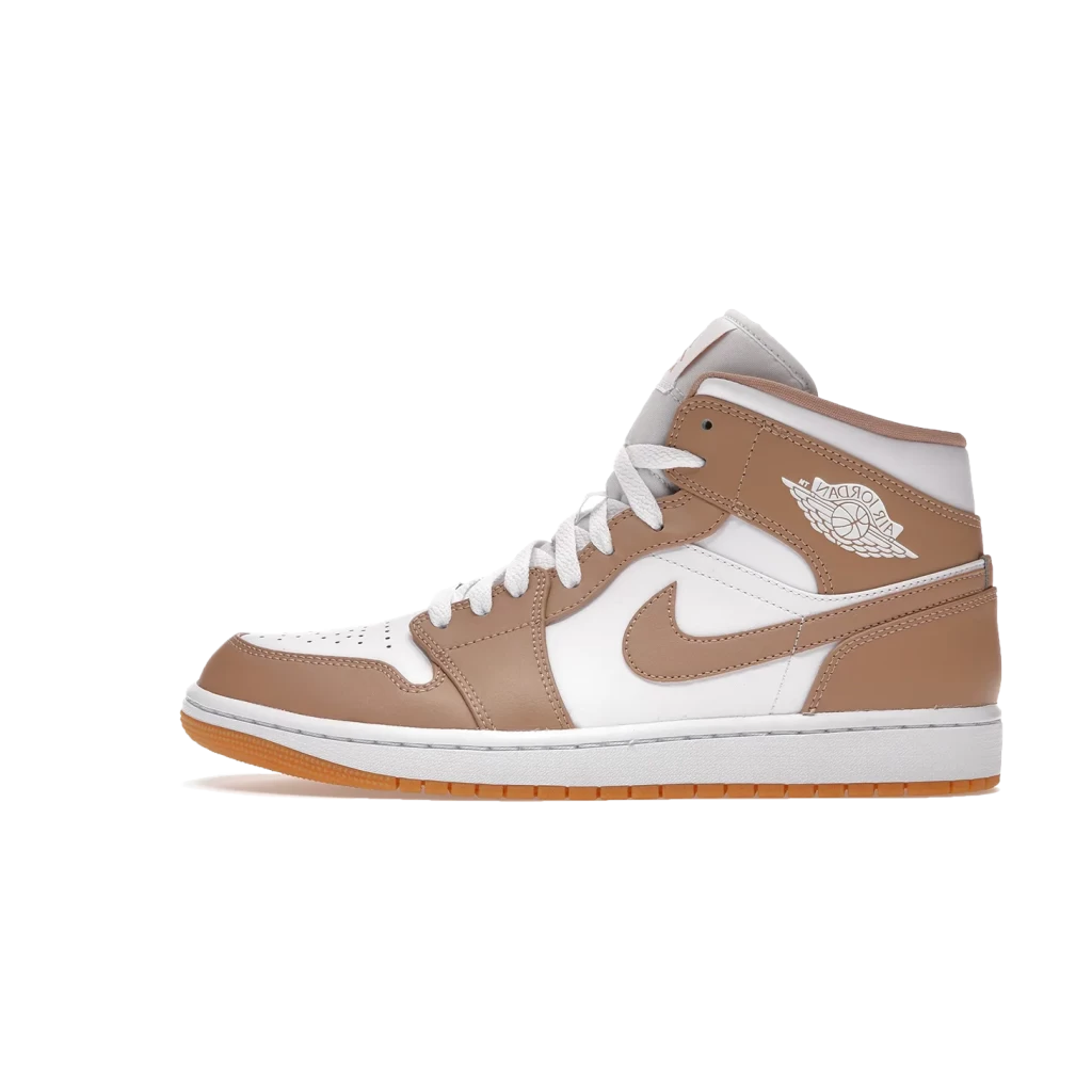 Jordan 1 Mid Tan Gum